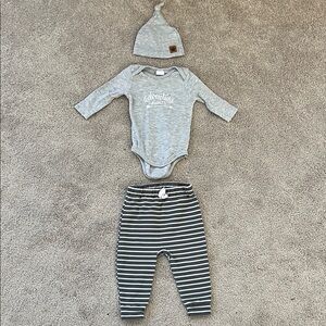 Bon Bebe Outdoor Adventure Gray Outfit